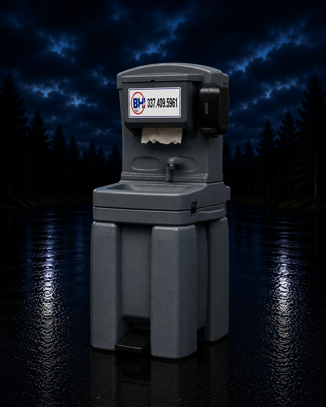 Portable hand wash station rental
